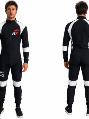 Suit FF05 - black - white