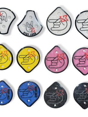 Decorative Plates for Skydiving Helmets – Models G3, G35 & G4